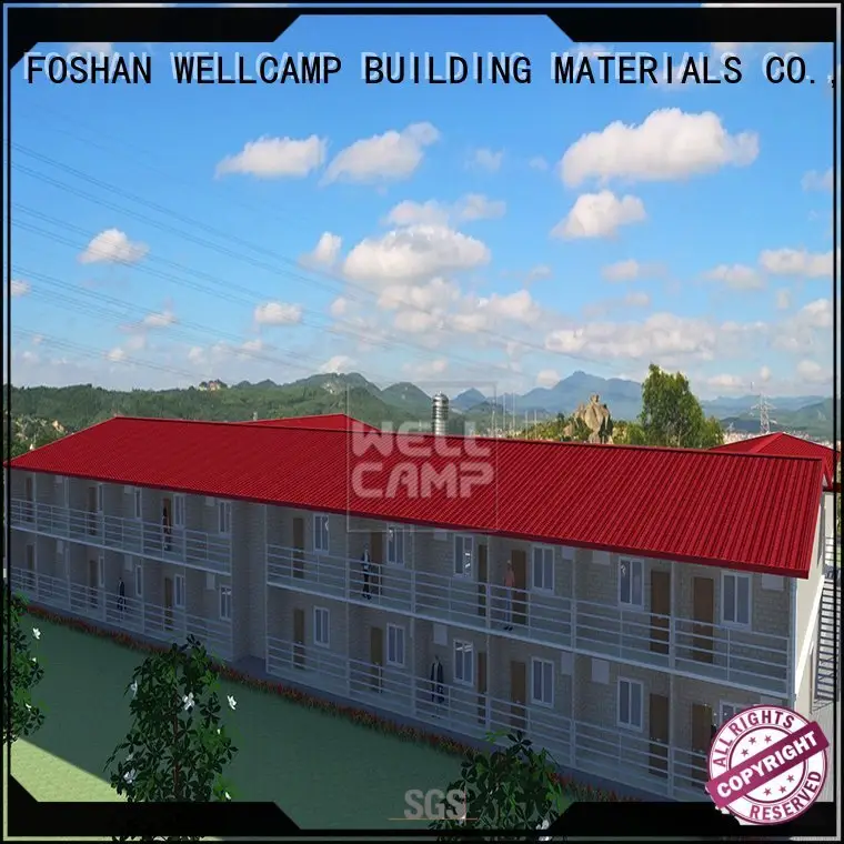 WELLCAMP, WELLCAMP prefab house, WELLCAMP container house Brand panel cv6 Prefabricated Concrete Villa v23 sale 1