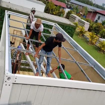fast installed container house builders online for renting 7