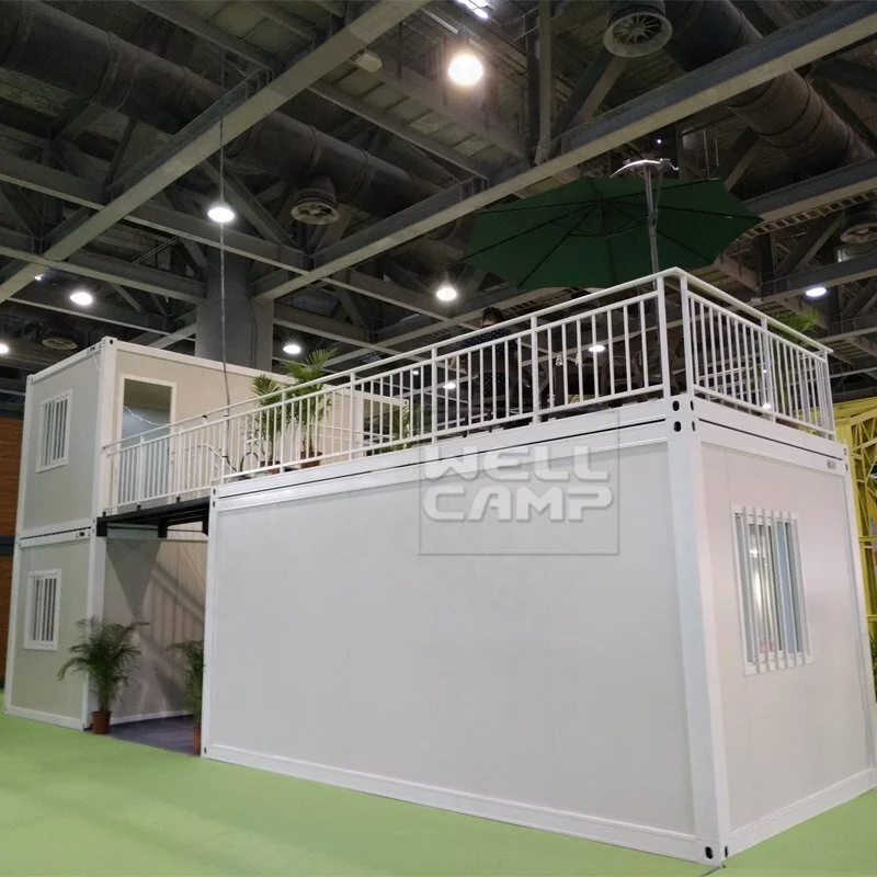 บ้านคอนเทนเนอร์แพ็คแบน 2 ชั้น ใหม่ล่าสุด Wellcamp FL-01 1