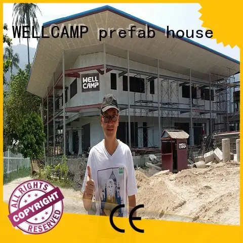 luxury v23 Prefabricated Concrete Villa WELLCAMP, WELLCAMP prefab house, WELLCAMP container house 1