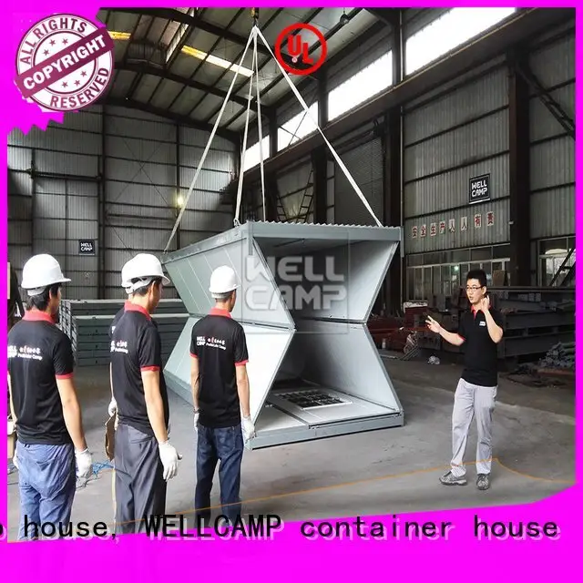 sandwich f8 eco foldable container house WELLCAMP, WELLCAMP prefab house, WELLCAMP container house 1