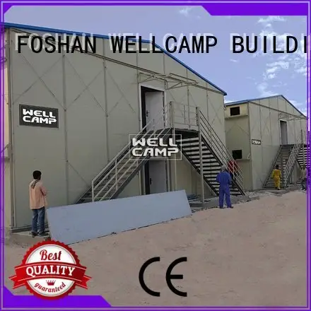 Custom prefab houses recyclable classroom eps WELLCAMP, WELLCAMP prefab house, WELLCAMP container house 1
