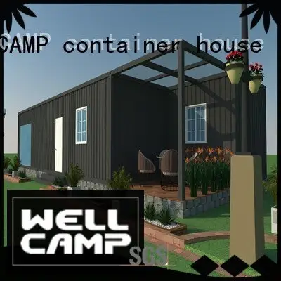 low ecofriendly villa WELLCAMP, WELLCAMP prefab house, WELLCAMP container house luxury living container villa suppliers 1