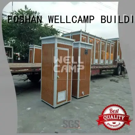 WELLCAMP, WELLCAMP prefab house, WELLCAMP container house Brand working luxury portable toilets movable t1 1