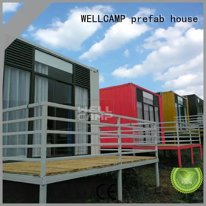 Aluminum sliding modern shipping container houseWELLCAMP, WELLCAMP prefab house, WELLCAMP container house Brand 1
