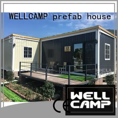 WELLCAMP, WELLCAMP prefab house, WELLCAMP container house steel premade customized light steel villa 1