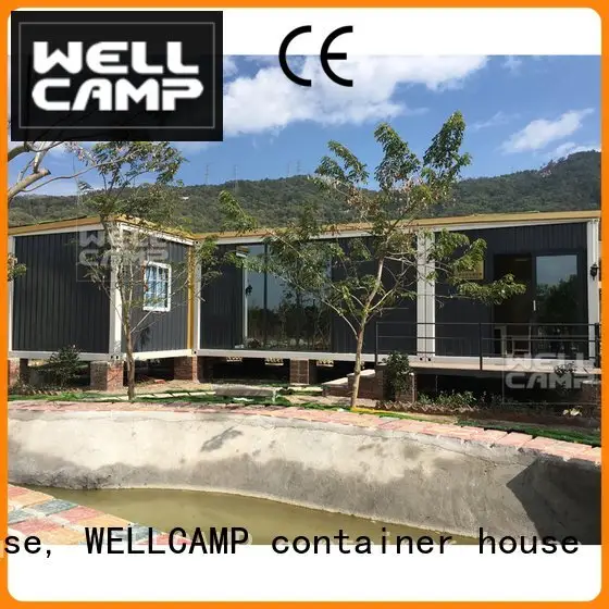 steel c1 luxury living container villa suppliers premade WELLCAMP, WELLCAMP prefab house, WELLCAMP container house 1