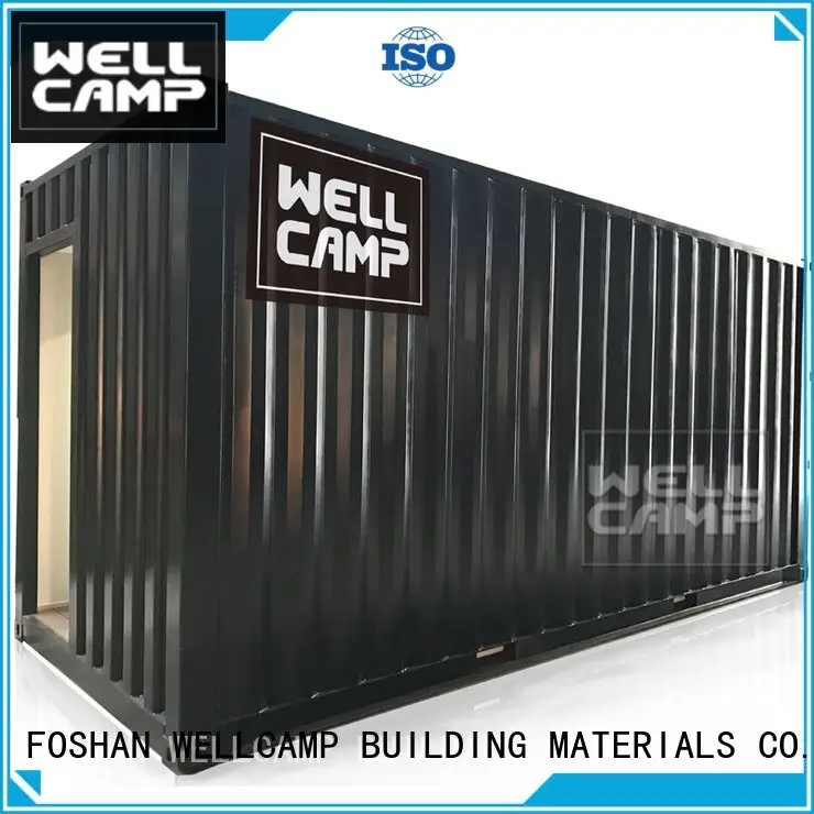 PVC tile Fire proof door modern shipping container house FC board WELLCAMP, WELLCAMP prefab house, WELLCAMP container house 1