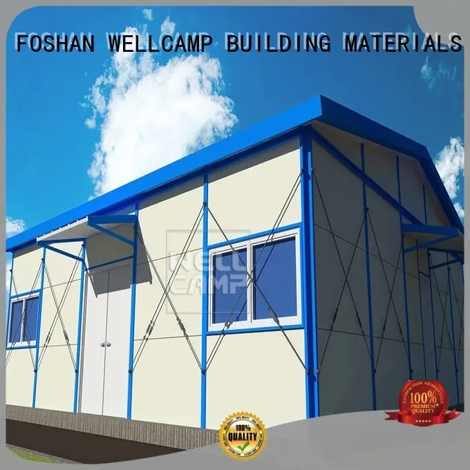 Wholesale section prefabricated houses china price WELLCAMP, WELLCAMP prefab house, WELLCAMP container house Brand 1