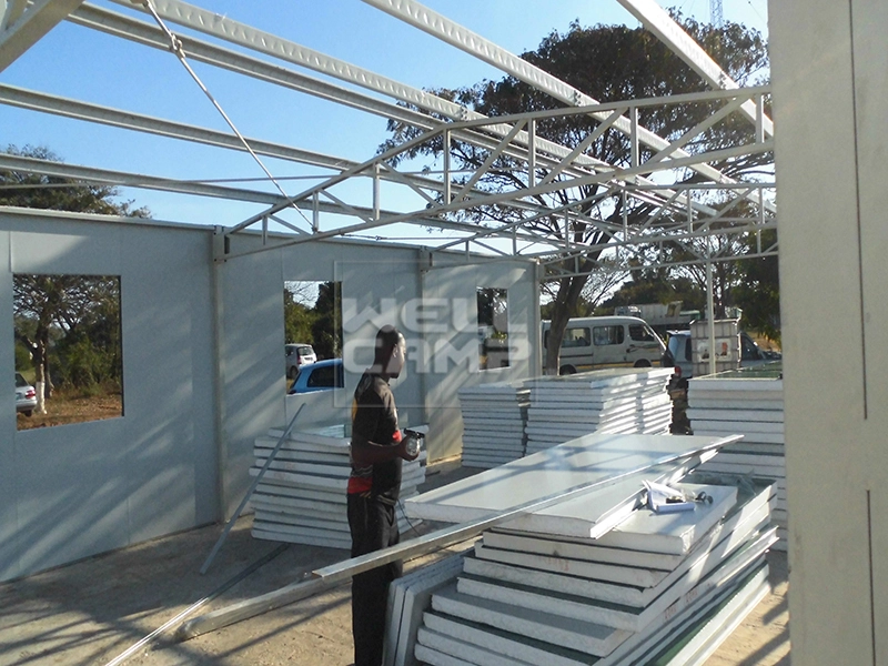 WELLCAMP, WELLCAMP prefab house, WELLCAMP container house prefab container homes for sale refugee house for accommodation 7