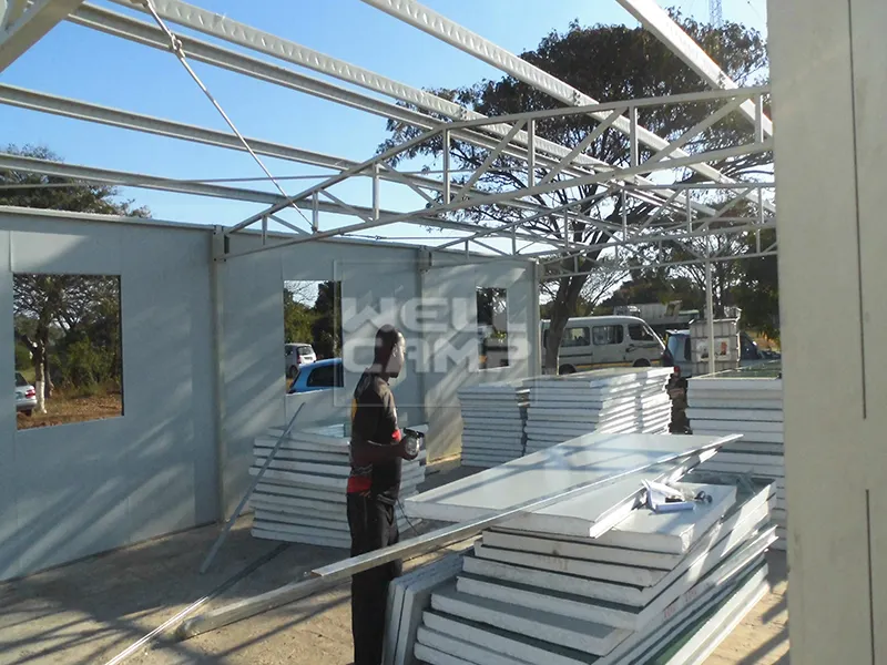 WELLCAMP, WELLCAMP prefab house, WELLCAMP container house prefabricated shipping container homes online for labour camp 7