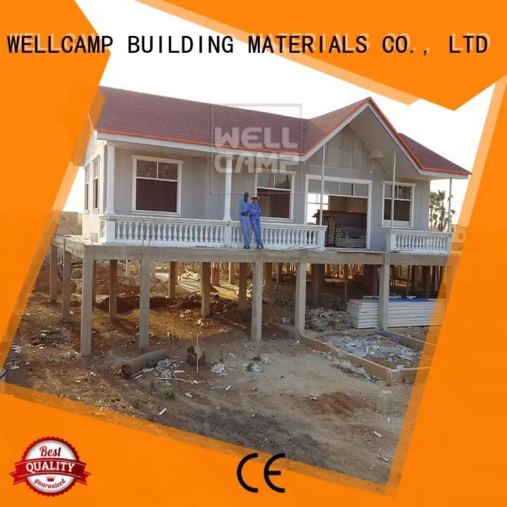 sandwich apartment cv1 Prefabricated Concrete Villa WELLCAMP, WELLCAMP prefab house, WELLCAMP container house manufacture 1