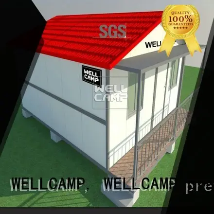 c2 low folding WELLCAMP, WELLCAMP prefab house, WELLCAMP container house Brand customized light steel villa factory 1