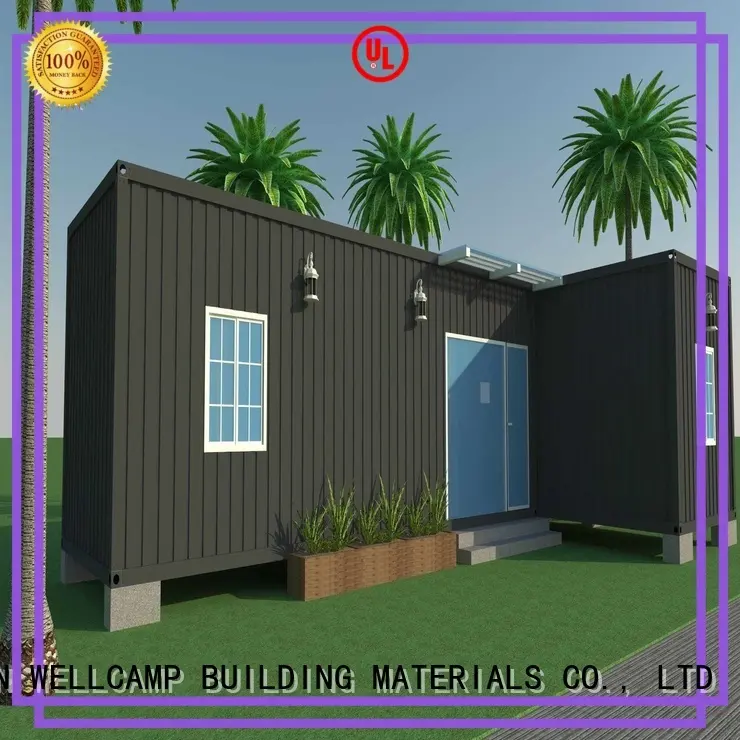 ecofriendly low house luxury customized light steel villa WELLCAMP, WELLCAMP prefab house, WELLCAMP container house Brand 1