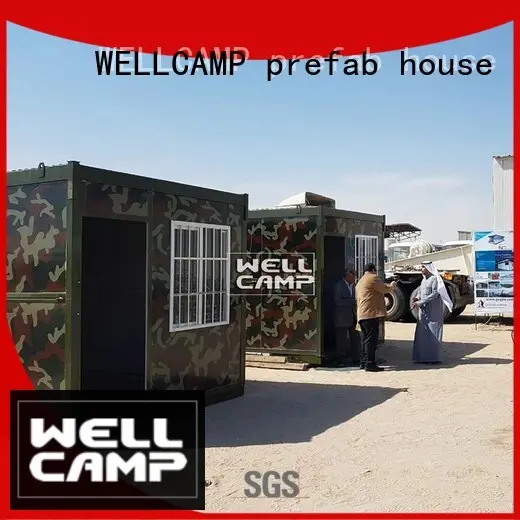 container cost foldable container house WELLCAMP, WELLCAMP prefab house, WELLCAMP container house manufacture 1