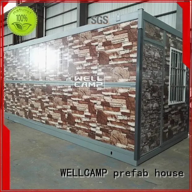 unique low container WELLCAMP, WELLCAMP prefab house, WELLCAMP container house Brand foldable container house manufacture 1