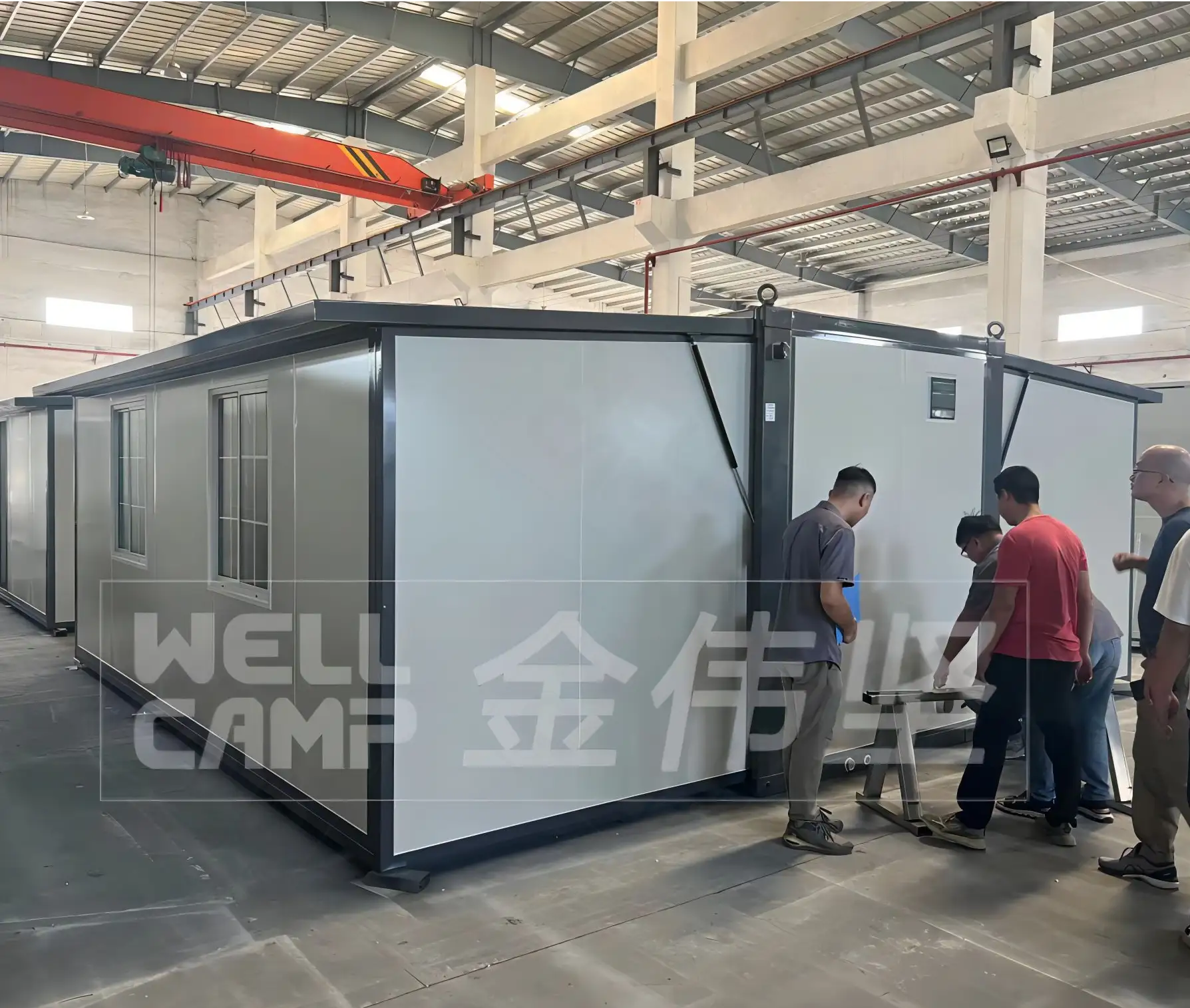 2022 Nouvelle installation rapide/maison de conteneur extensible pour dortoir 1