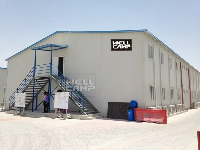 WELLCAMP, WELLCAMP prefab house, WELLCAMP container house Two Floor Sandwich Panel Mobile Prefab Homes, Wellcamp T-1 T prefabricated House image10