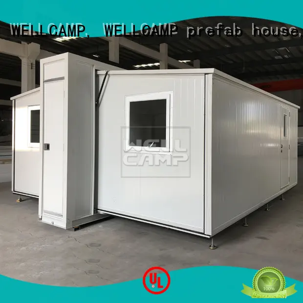 Hot expandable container house WELLCAMP, WELLCAMP prefab house, WELLCAMP container house Brand 1