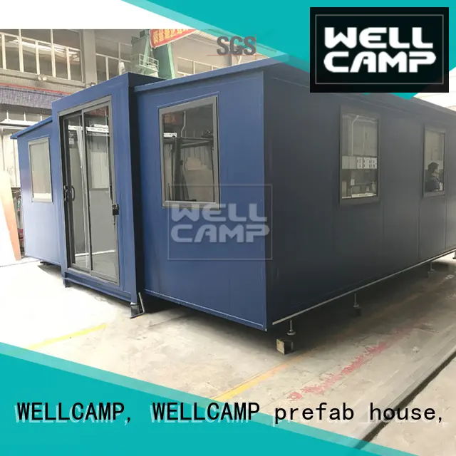 WELLCAMP, WELLCAMP prefab house, WELLCAMP container house Brand expandable container house supplier 1