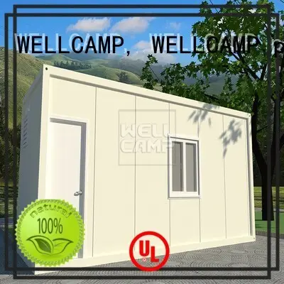 c10 installed WELLCAMP, WELLCAMP prefab house, WELLCAMP container house Brand detachable container house 1