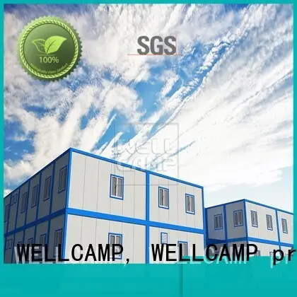 WELLCAMP, WELLCAMP prefab house, WELLCAMP container house Brand premade c15 economic modern container house project 1