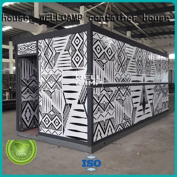 move folding folding container house rock color WELLCAMP, WELLCAMP prefab house, WELLCAMP container house company 1
