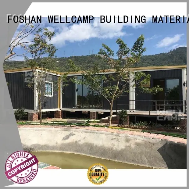 container folding villa WELLCAMP, WELLCAMP prefab house, WELLCAMP container house Brand luxury living container villa suppliers supplier 1