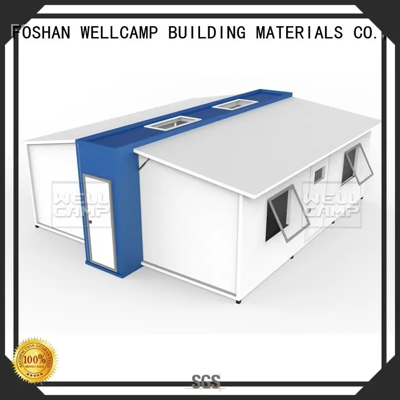 Hot expandable shelter WELLCAMP, WELLCAMP prefab house, WELLCAMP container house Brand 1
