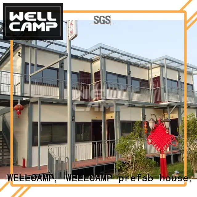 folding customized light steel villa c1 WELLCAMP, WELLCAMP prefab house, WELLCAMP container house company 1