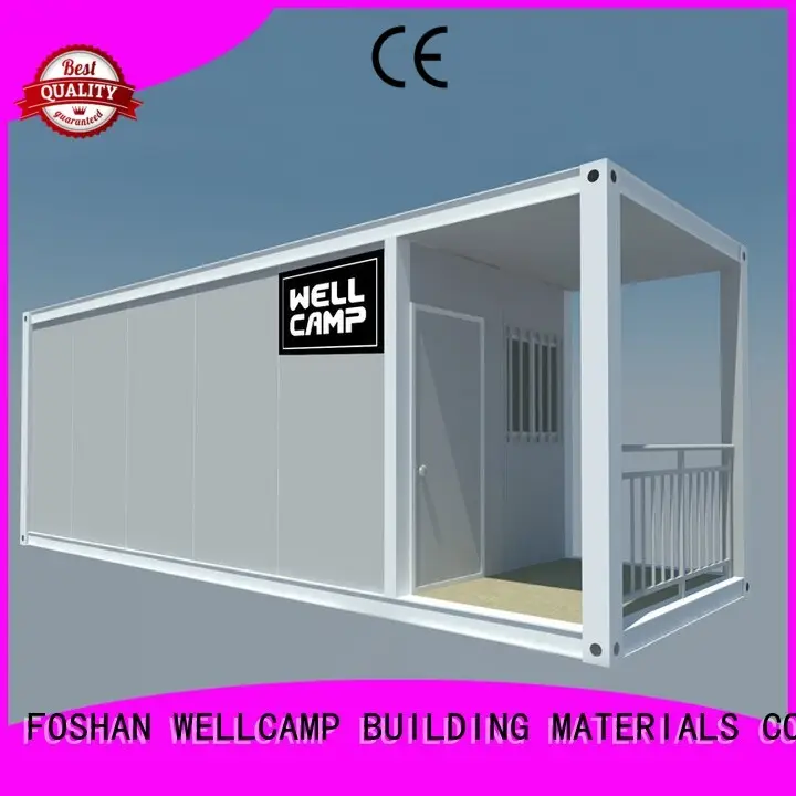 WELLCAMP, WELLCAMP prefab house, WELLCAMP container house Brand panel flat house flat pack container house manufacture 1