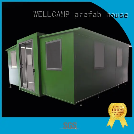WELLCAMP, WELLCAMP prefab house, WELLCAMP container house Brand expandable shelter supplier 1
