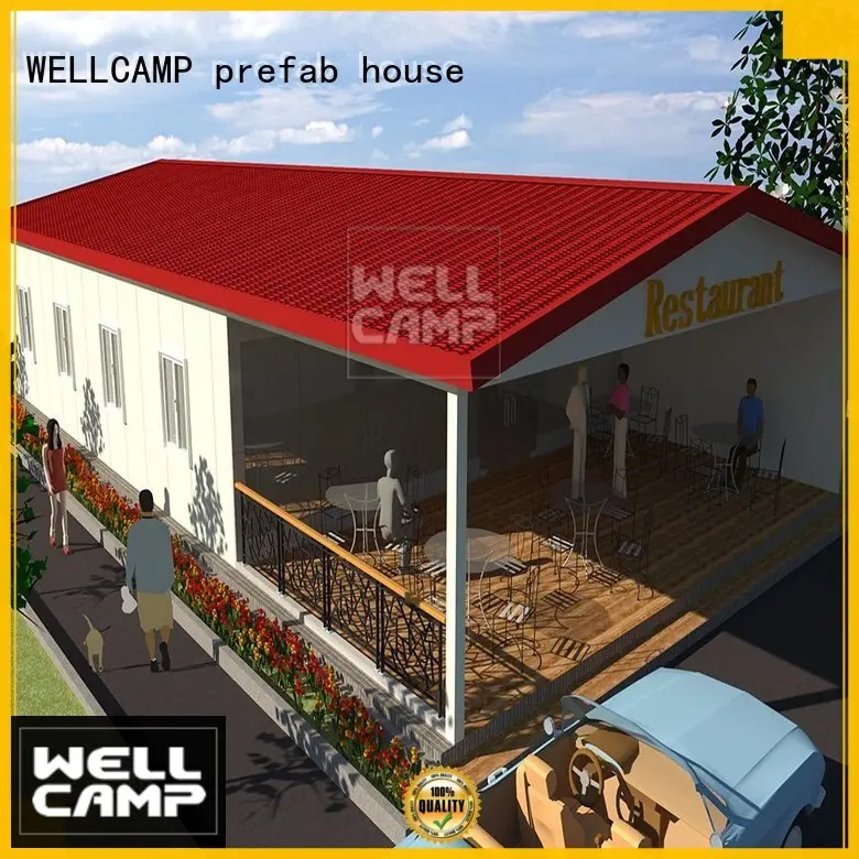 Hot panel Prefabricated Simple Villa sandwich smart WELLCAMP, WELLCAMP prefab house, WELLCAMP container house Brand 1