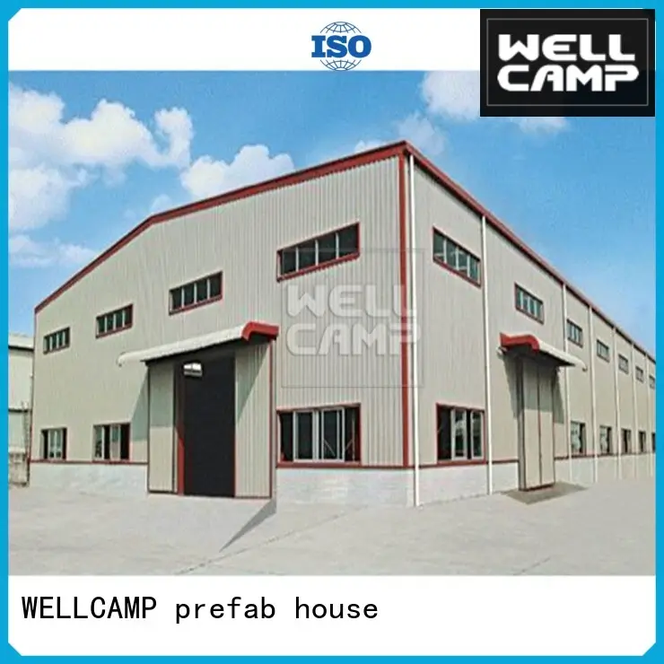 prefab warehouse s6 frame WELLCAMP, WELLCAMP prefab house, WELLCAMP container house Brand steel warehouse 1