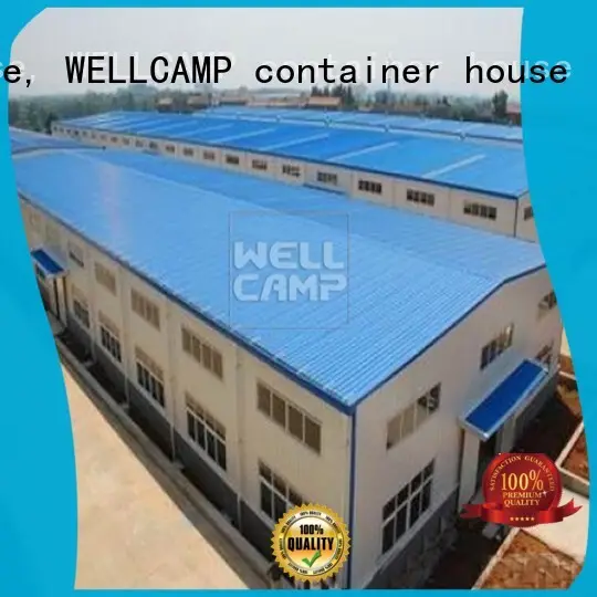 WELLCAMP, WELLCAMP prefab house, WELLCAMP container house Brand strong prefab warehouse workshop supplier 1