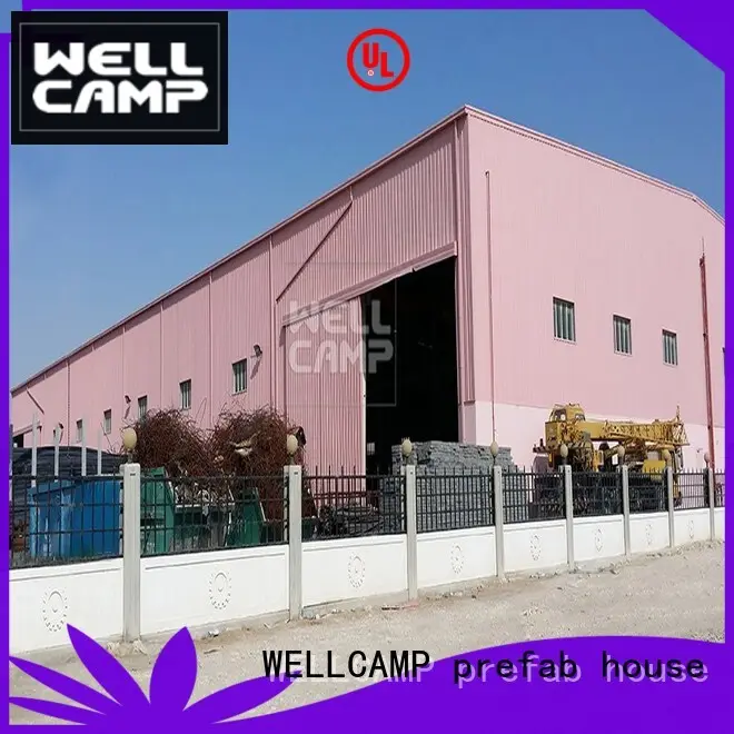 large steel prefab warehouse WELLCAMP, WELLCAMP prefab house, WELLCAMP container house Brand 1
