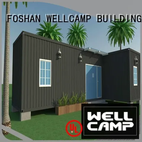 c1 ecofriendly folding WELLCAMP, WELLCAMP prefab house, WELLCAMP container house Brand luxury living container villa suppliers supplier 1