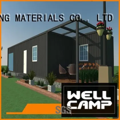 WELLCAMP, WELLCAMP prefab house, WELLCAMP container house Brand villa container customized light steel villa ecofriendly 1