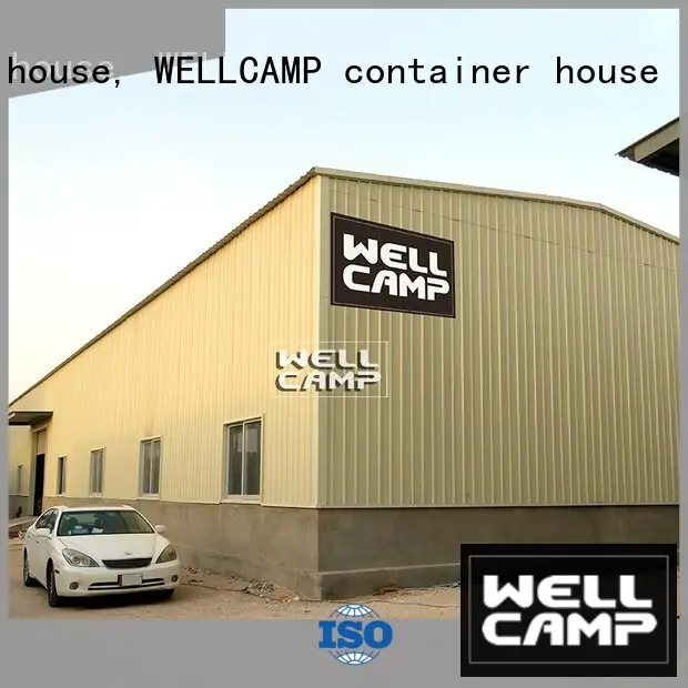 prefabricated low steel warehouse sandwich durable WELLCAMP, WELLCAMP prefab house, WELLCAMP container house company 1