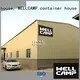 prefabricated low steel warehouse sandwich durable WELLCAMP, WELLCAMP prefab house, WELLCAMP container house company 1