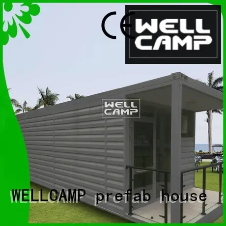 Quality WELLCAMP, WELLCAMP prefab house, WELLCAMP container house Brand Fire proof door modern shipping container house 1