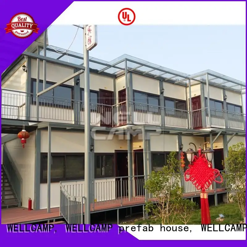 villa premade light luxury living container villa suppliers folding WELLCAMP, WELLCAMP prefab house, WELLCAMP container house Brand 1
