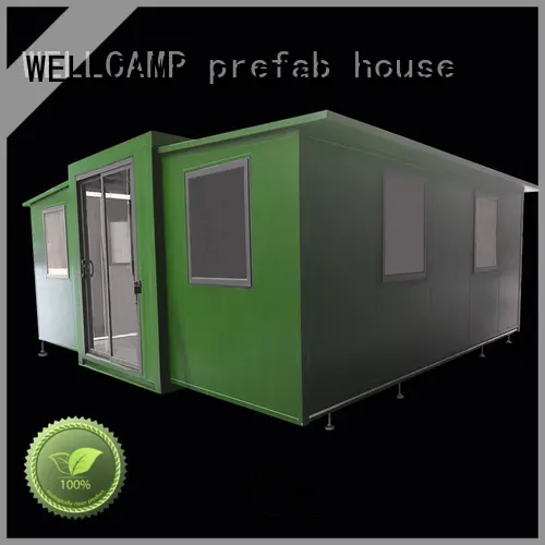 expandable shelter WELLCAMP, WELLCAMP prefab house, WELLCAMP container house manufacture 1