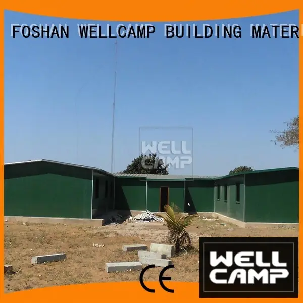 sandwich modular security prefab houses for sale WELLCAMP, WELLCAMP prefab house, WELLCAMP container house 1