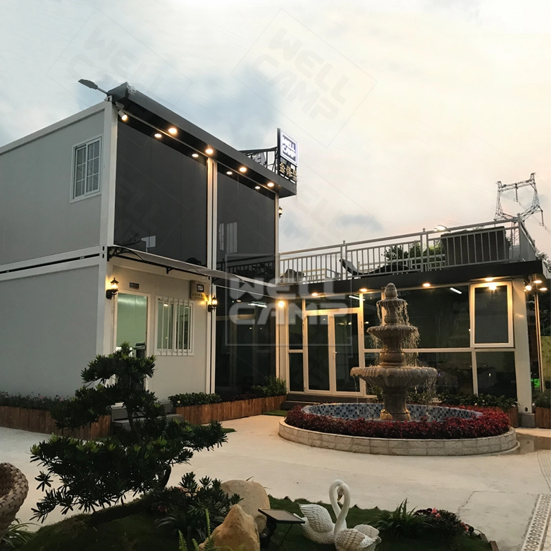 Wellcamp สำนักงานคอนเทนเนอร์บ้านหรู 2 ชั้น Wellcamp-CV11 1