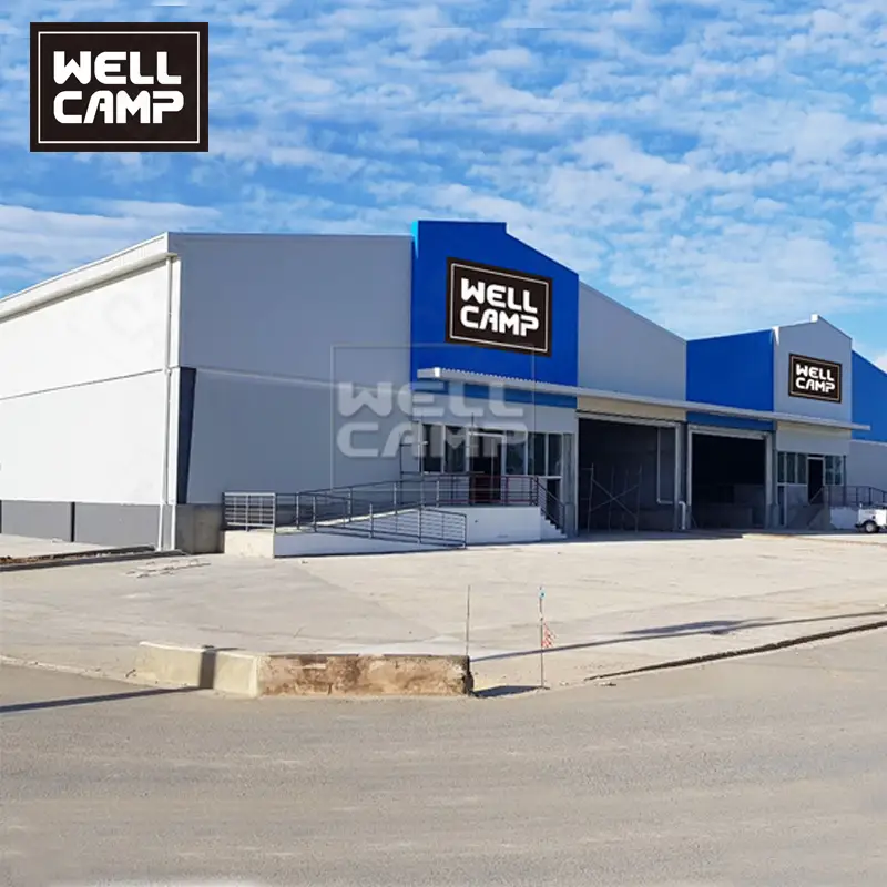 Oficina de estrutura de aço Wellcamp Mitsubishi na Colômbia 1