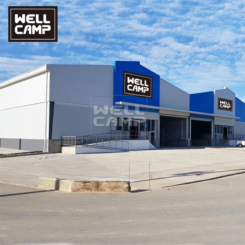 WELLCAMP, WELLCAMP prefab house, WELLCAMP container house durable steel workshop supplier 1