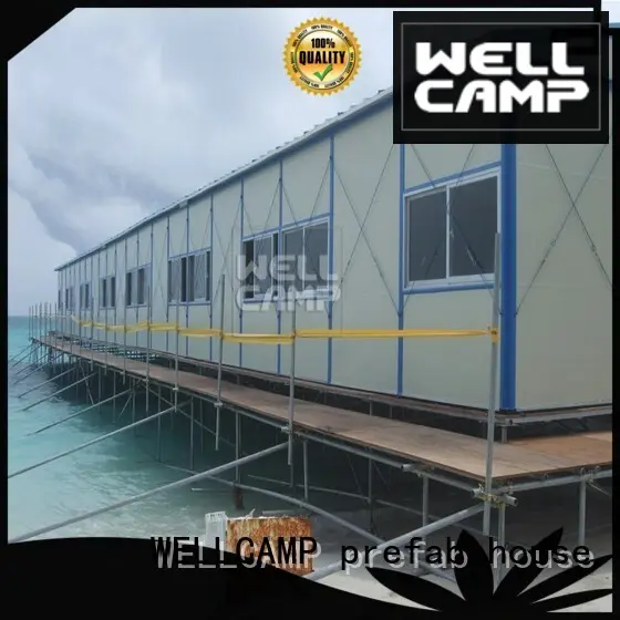 widely prefabricated houses manufacturers homes worker WELLCAMP, WELLCAMP prefab house, WELLCAMP container house 1