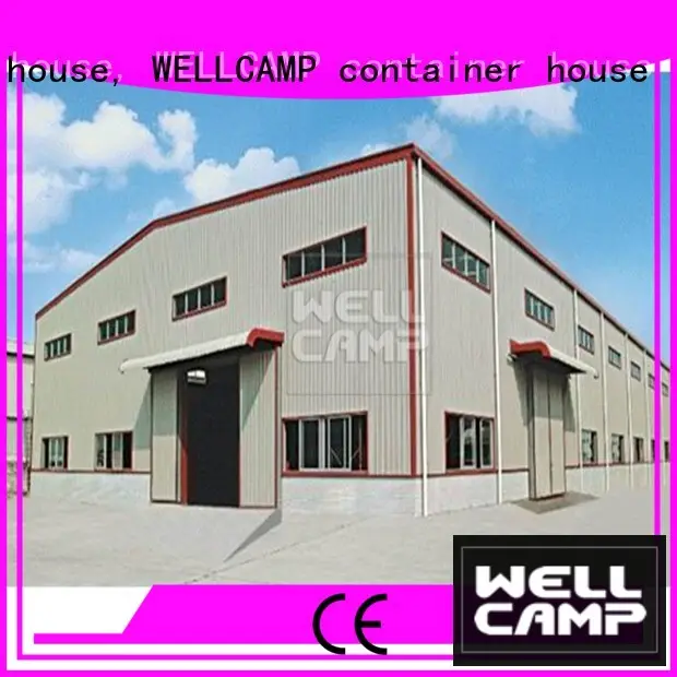 WELLCAMP, WELLCAMP prefab house, WELLCAMP container house warehouse prefabricated warehouse wall 1