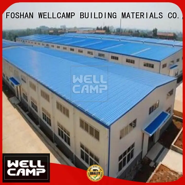 prefabricated warehouse steel goods WELLCAMP, WELLCAMP prefab house, WELLCAMP container house 1